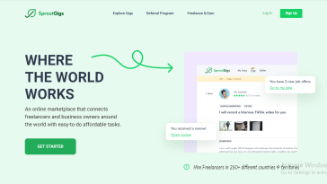 How To Make Money Online With Sprout Gigs