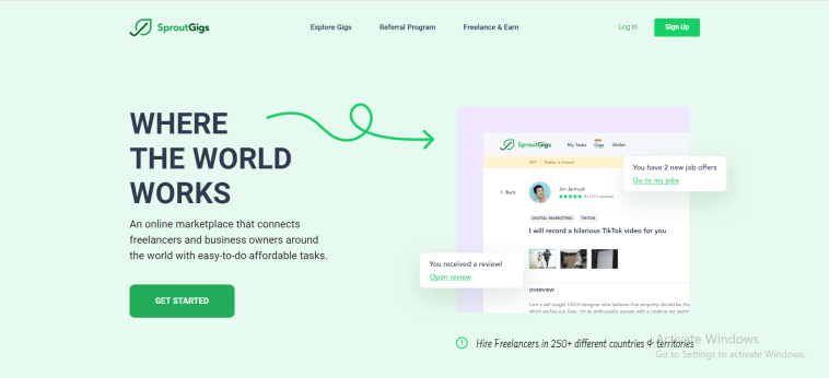 How To Make Money Online With Sprout Gigs