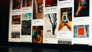 turned-on laptop computer