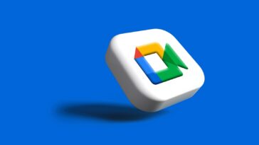 a close up of a white cube with a google logo on it